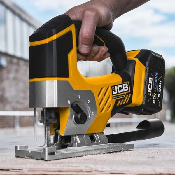 JCB Tools - JCB 20V Cordless Jigsaw Power Tool T-Shank Blades